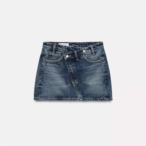 Zara Denim Mini Skirt MDW FLASH SALE!!